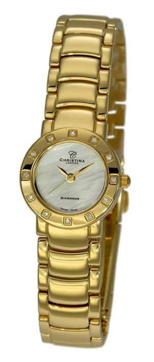 CHRISTINA 115GW DAMEUR, GULD